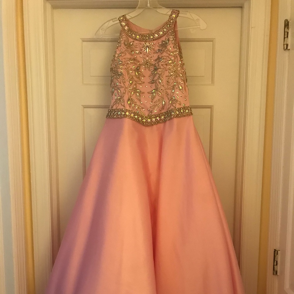 Pink gown size 10